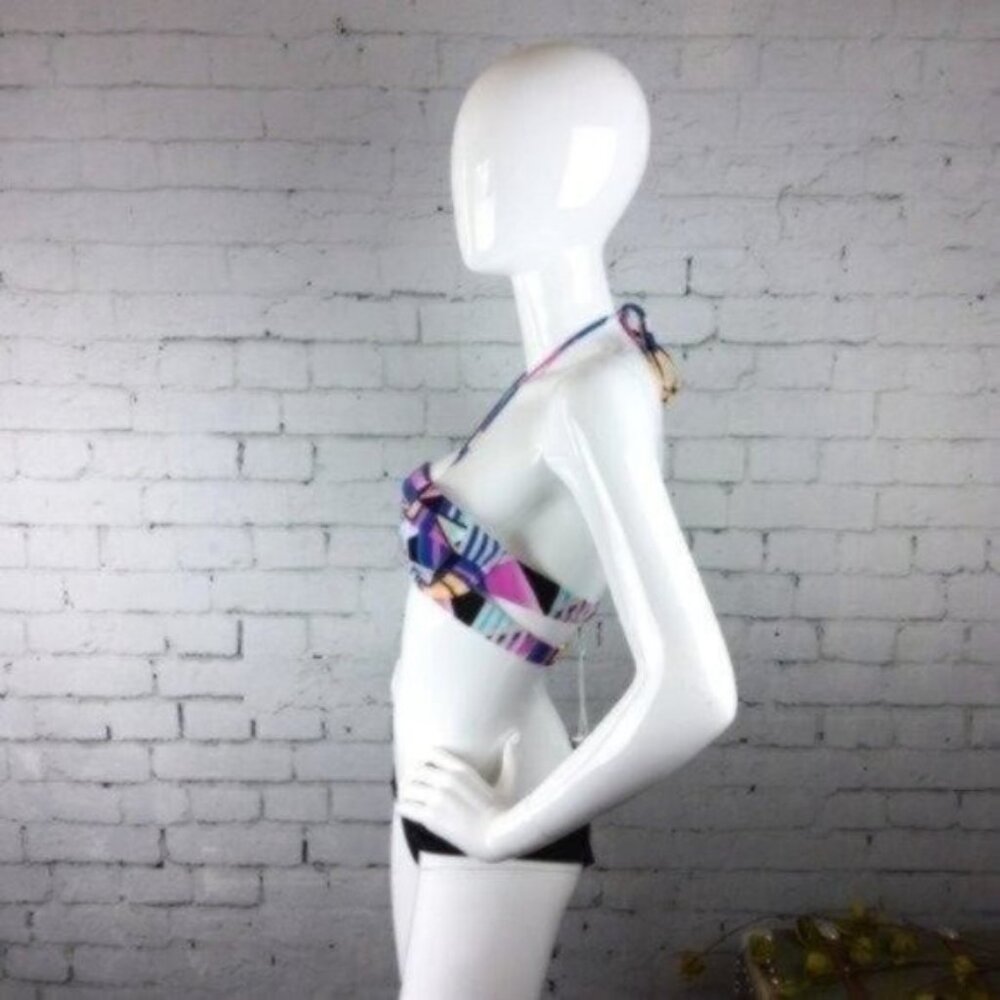 Kopper & Zink St. Tropez Block Party Bikini Top Medium - Picture 2 of 8
